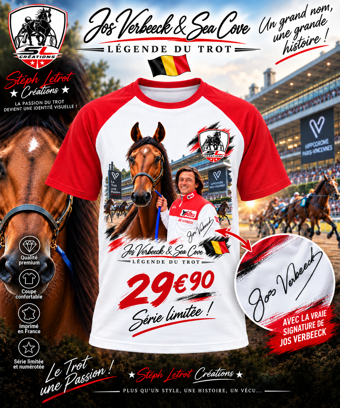Tee-shirt collector Jos Verbeeck & Sea Cove